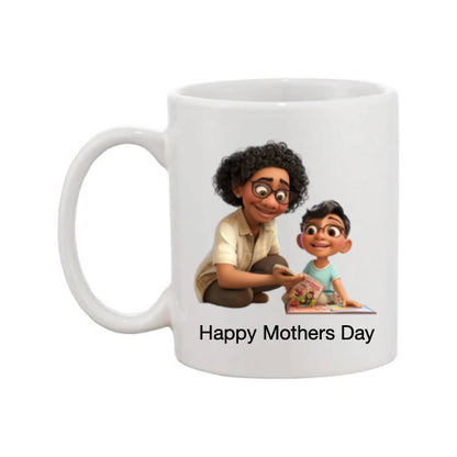 Mug - 11oz - Lady & Boy Reading 1