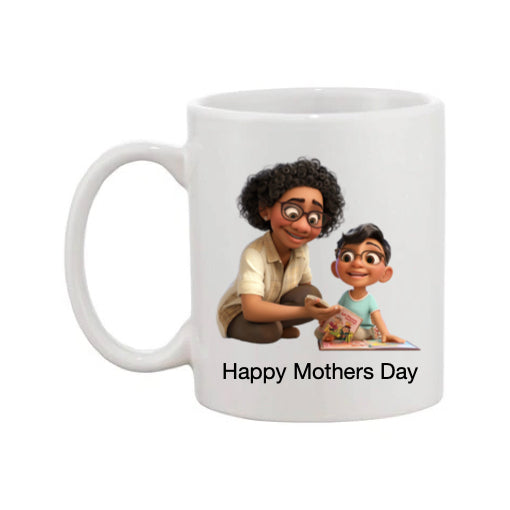 Mug - 11oz - Lady & Boy Reading 1