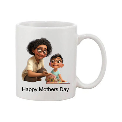 Mug - 11oz - Lady & Boy Reading 1