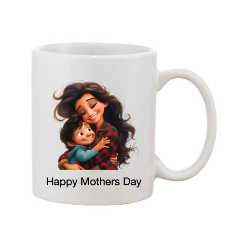Mug - 11oz - Lady & Boy Hugging 1