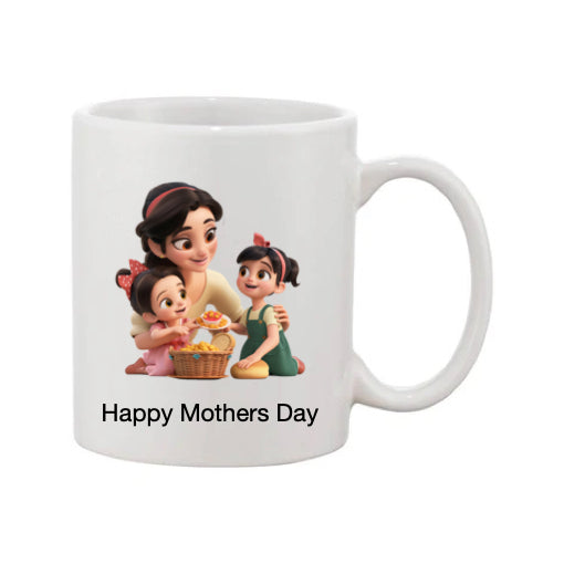 Mug - 11oz - Lady & Girls Having Pudding 2