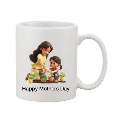 Mug - 11oz - Lady & Girl Gardening 4