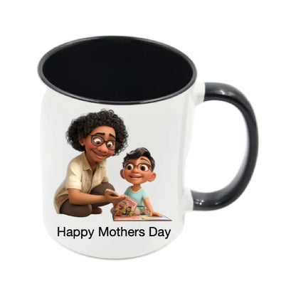 Mug - 11oz - Lady & Boy Reading 1