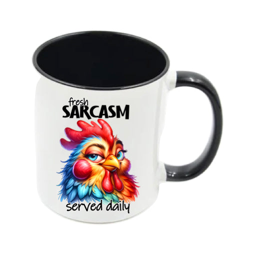 Mug - 11oz - Fresh sarcasm served daily 1