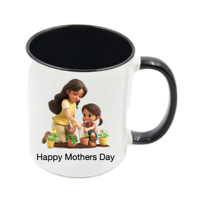 Mug - 11oz - Lady & Girl Gardening 4