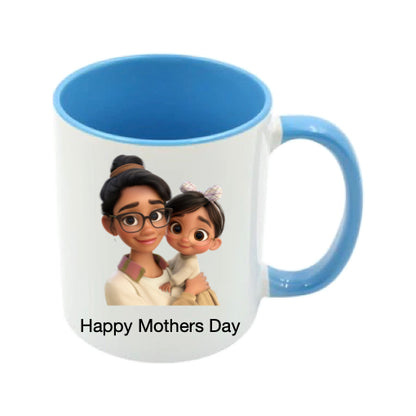 Mug - 11oz - Lady & Girl Hugging 14