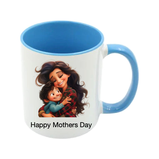 Mug - 11oz - Lady & Boy Hugging 1