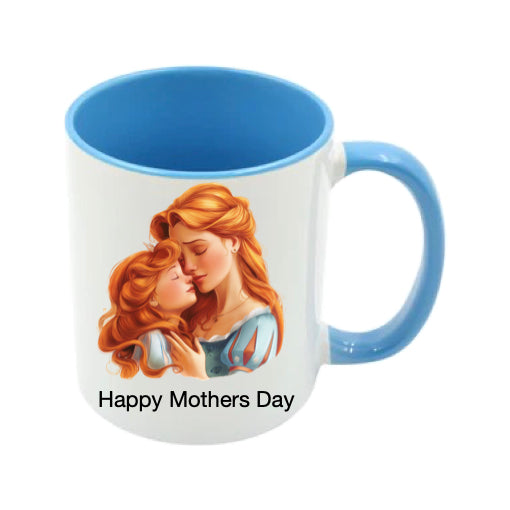 Mug - 11oz - Lady & Girl Hugging 3