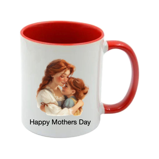 Mug - 11oz - Lady & Girl Hugging 4