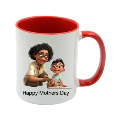 Mug - 11oz - Lady & Boy Reading 1
