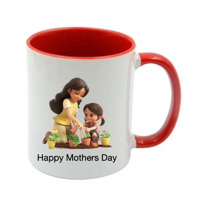 Mug - 11oz - Lady & Girl Gardening 4