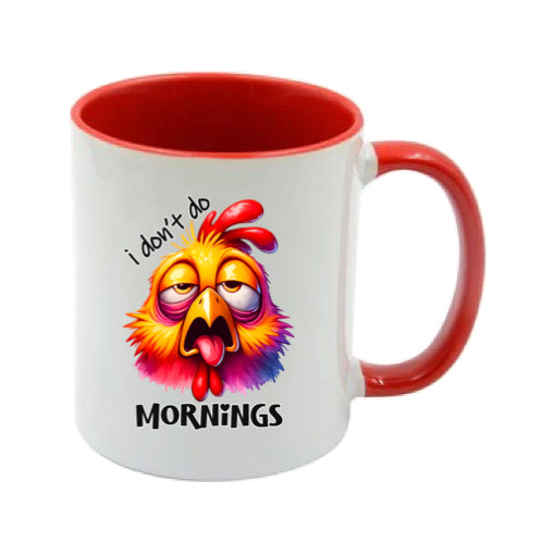 Mug - 11oz - I don't do mornings 1