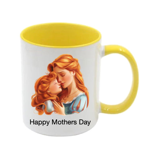 Mug - 11oz - Lady & Girl Hugging 3