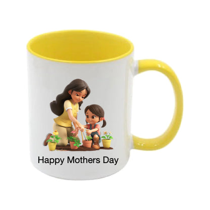 Mug - 11oz - Lady & Girl Gardening 4
