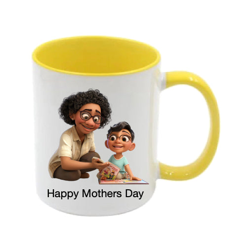 Mug - 11oz - Lady & Boy Reading 1