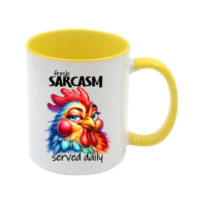 Mug - 11oz - Fresh sarcasm served daily 1
