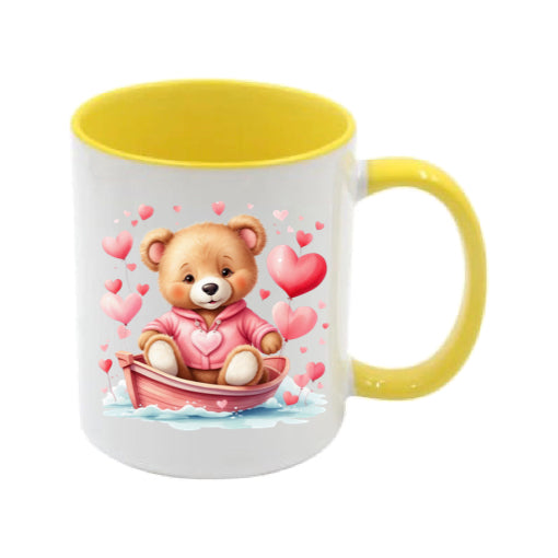 Mug - 11oz - Bear in a boat