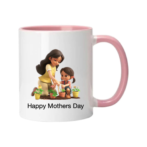 Mug - 11oz - Lady & Girl Gardening 4