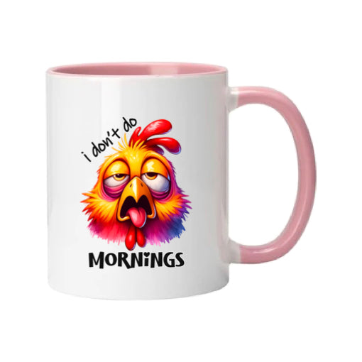 Mug - 11oz - I don't do mornings 1