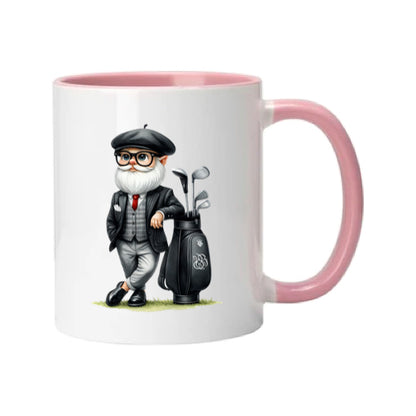 Mug - 11oz - Black Golfer Gnome 2