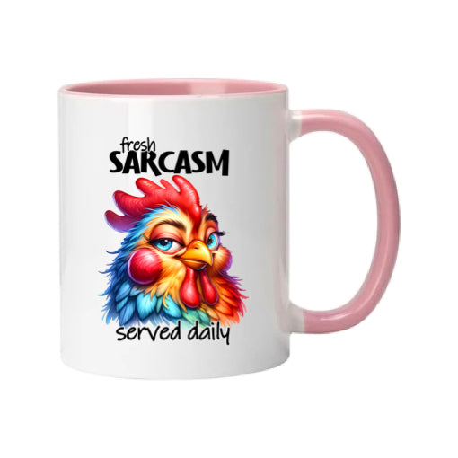 Mug - 11oz - Fresh sarcasm served daily 1