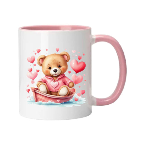 Mug - 11oz - Bear in a boat