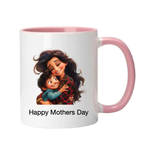 Mug - 11oz - Lady & Boy Hugging 1