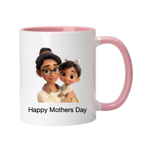 Mug - 11oz - Lady & Girl Hugging 14