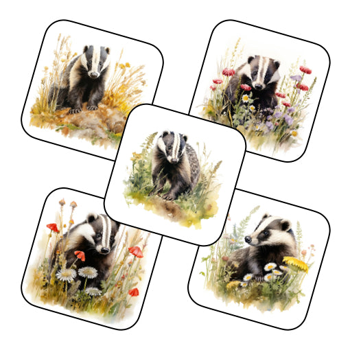Coasters of Badgers