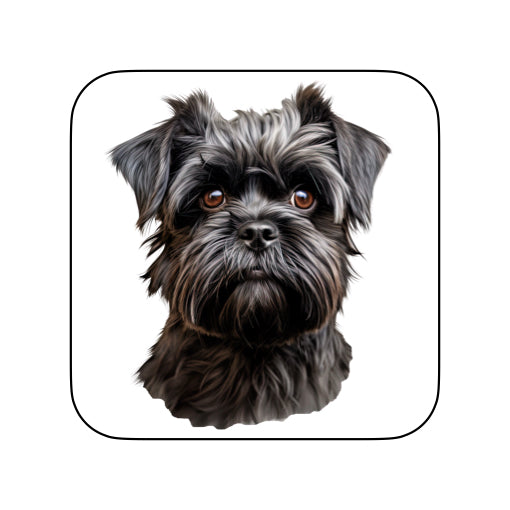 Coasters of dog breed -Affenpinscher
