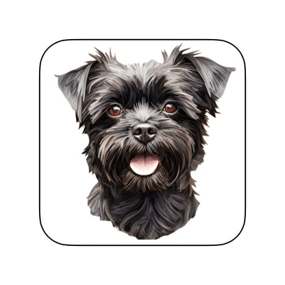 Coasters of dog breed -Affenpinscher