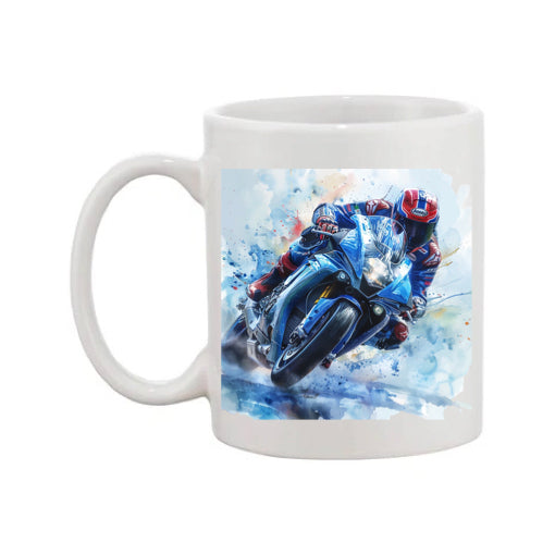Mug - 11oz - Super bike - blue 1