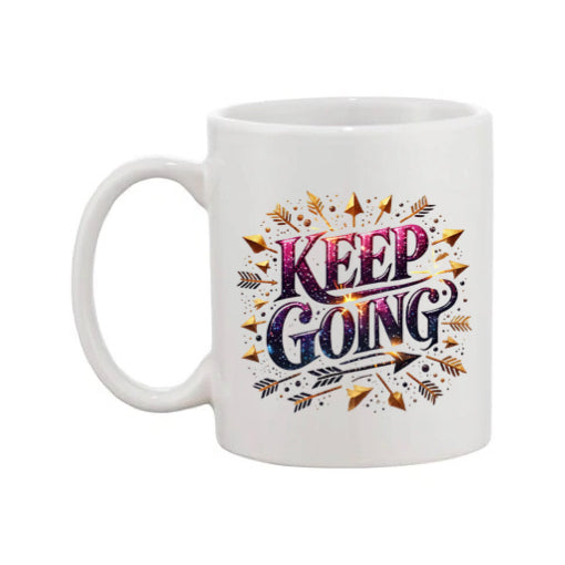 Mug - 11oz - Inspirational - ‘Keep Going 1’