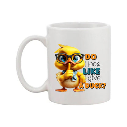 Mug - 11oz - Do I look like I give a duck 1