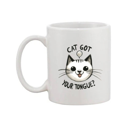 Mug - 11oz - Cat got your tongue