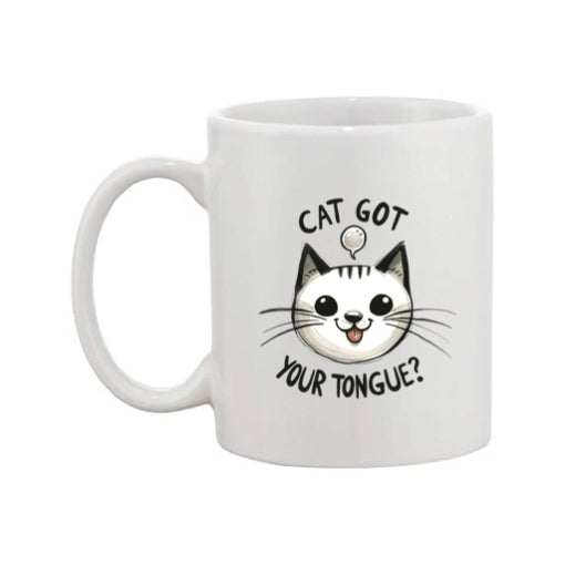 Mug - 11oz - Cat got your tongue