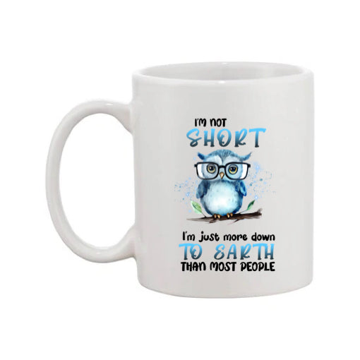 Mug - 11oz - I'm not short I'm just more down to earth than most people