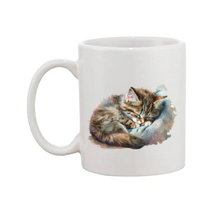 Mug - 11oz - Kitten asleep