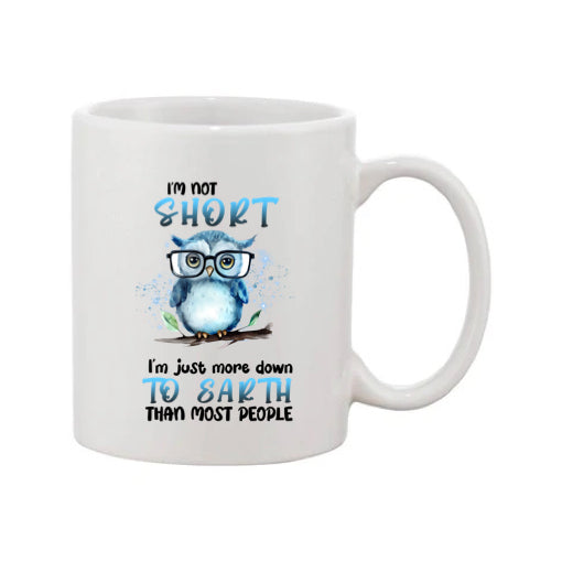 Mug - 11oz - I'm not short I'm just more down to earth than most people