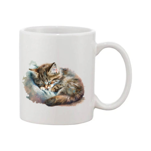 Mug - 11oz - Kitten asleep