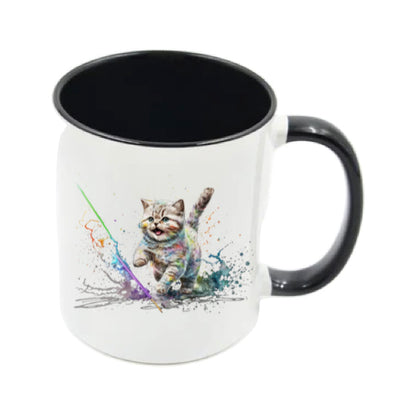 Mug - 11oz - Kitten & paint
