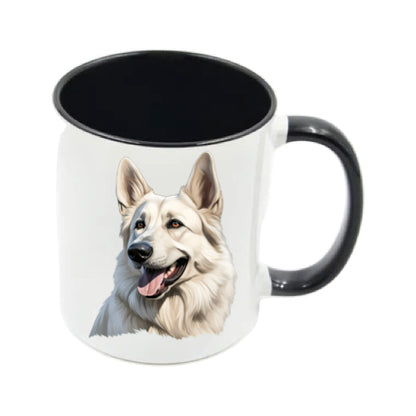 Mug - 11oz - German Shepherd  - White 4