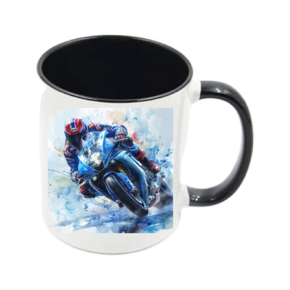 Mug - 11oz - Super bike - blue 1