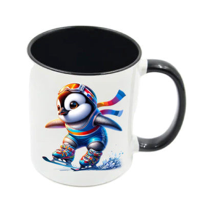 Mug - 11oz - Skating Penguin