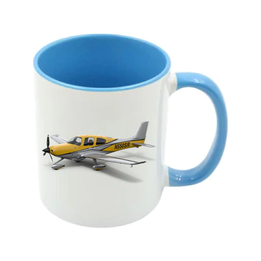 Mug - 11oz - Yellow Plane