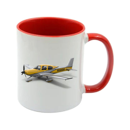 Mug - 11oz - Yellow Plane