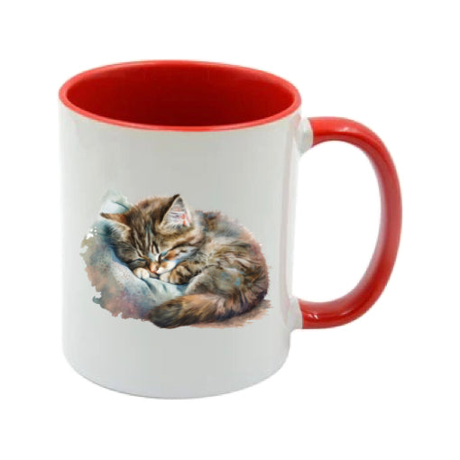 Mug - 11oz - Kitten asleep