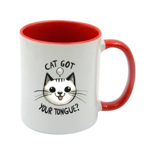 Mug - 11oz - Cat got your tongue