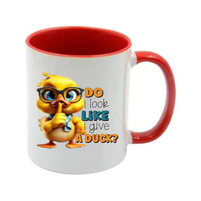 Mug - 11oz - Do I look like I give a duck 1