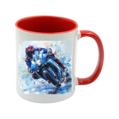 Mug - 11oz - Super bike - blue 1